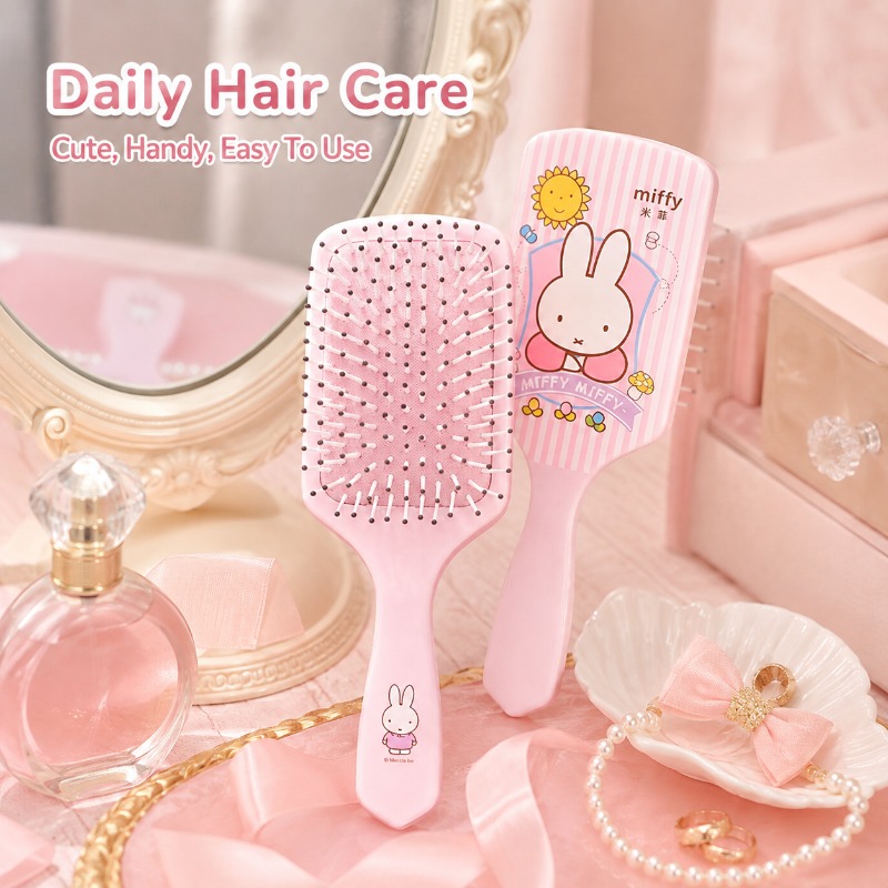 Hair Care Good Hair - Kawaii Miffy Cartoon Konijn Luchtkussen Haarborstel