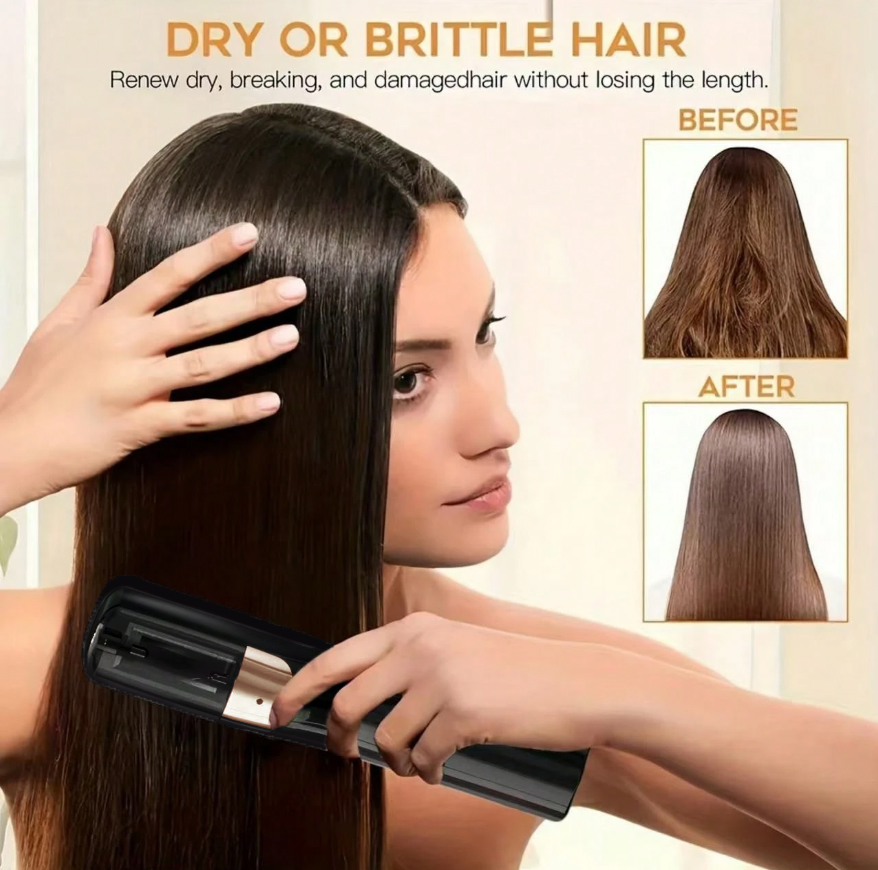 Hair Care Color - Oplaadbare draadloze split-haarkapper, split-haartrimmer, geschikt voor