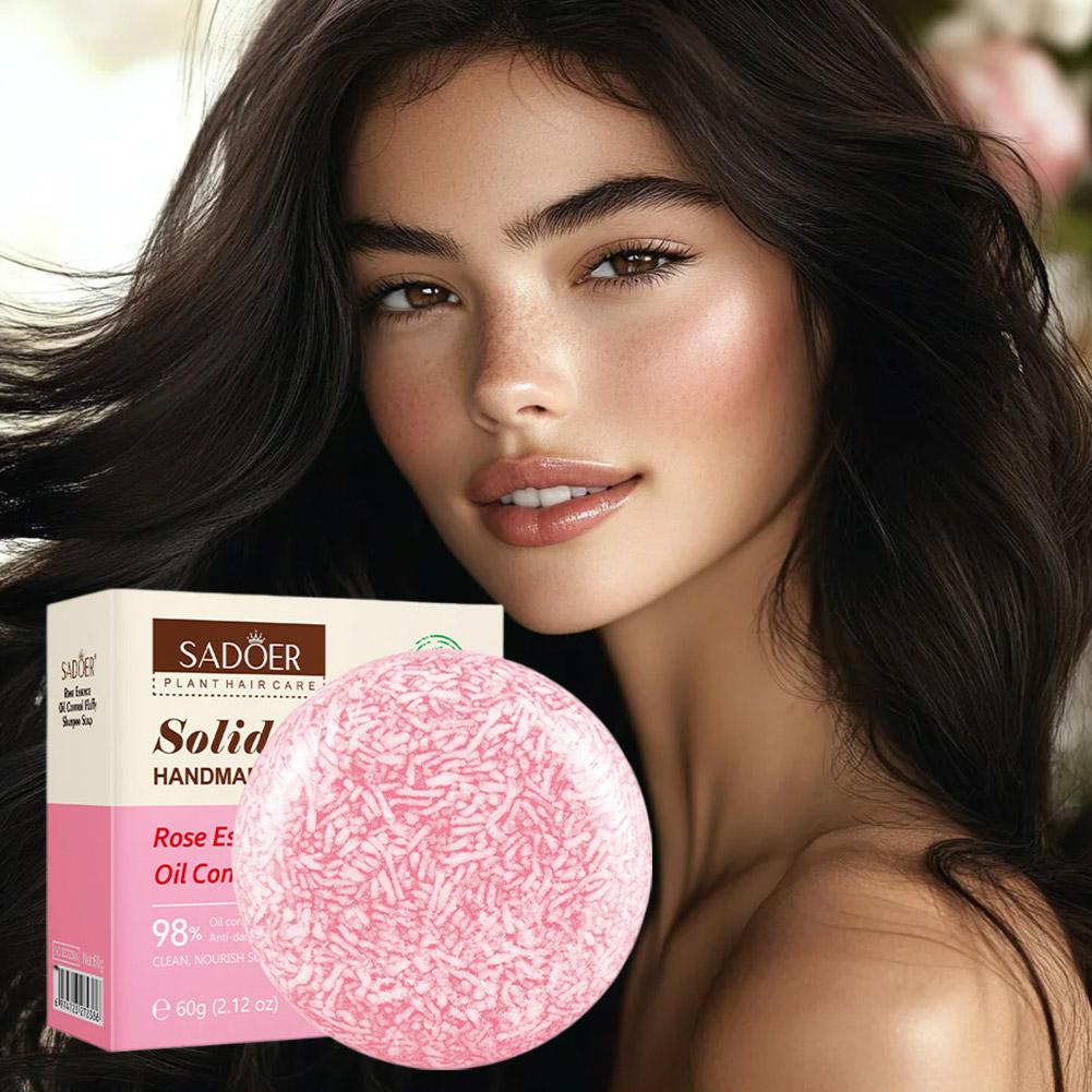Hair Care Pantene - Roosgeurende Shampoozeep Diep reinigende oliecontrole Vaste