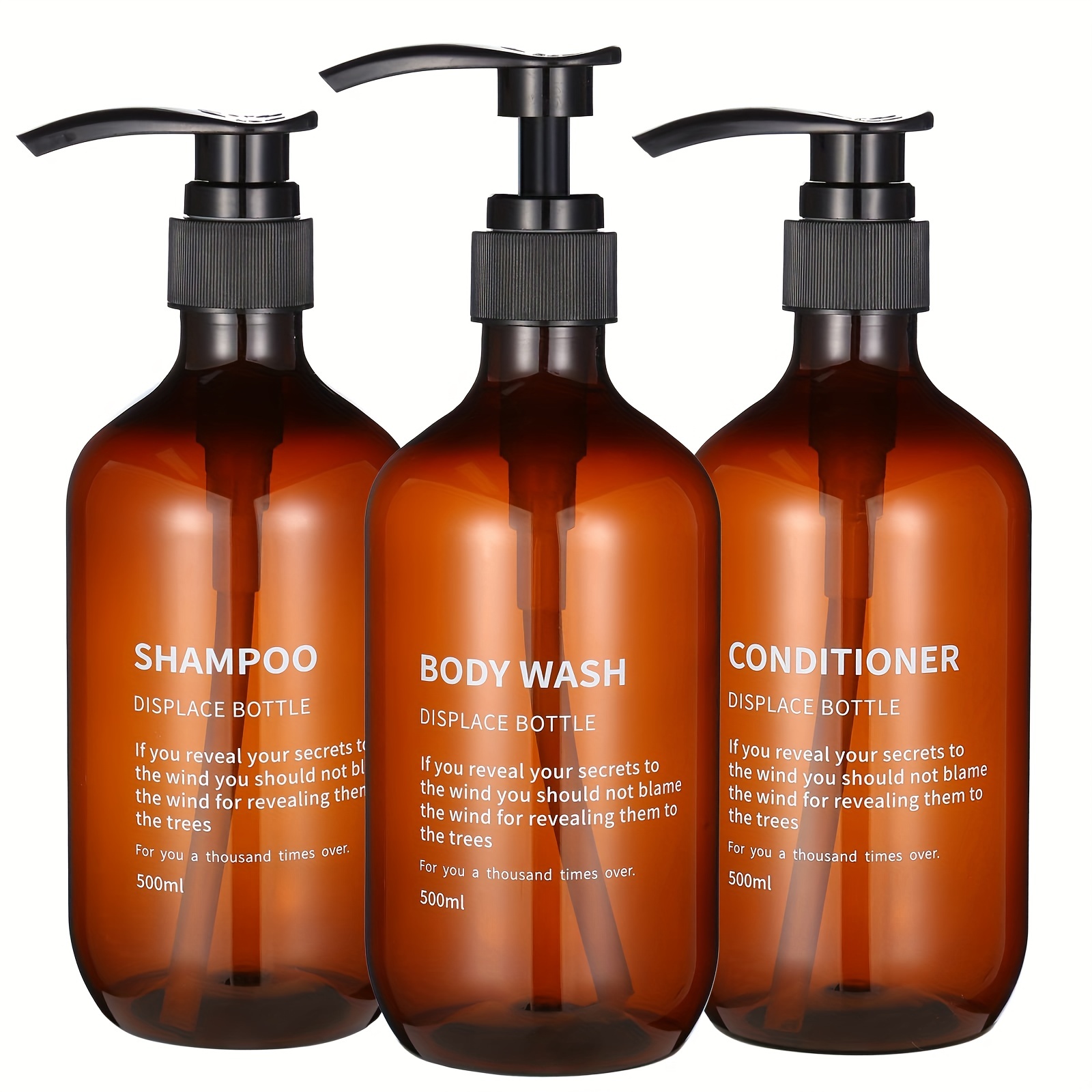 Hair Care Tonic - 3 stks Waterdichte Shampoo Conditioner Dispenser