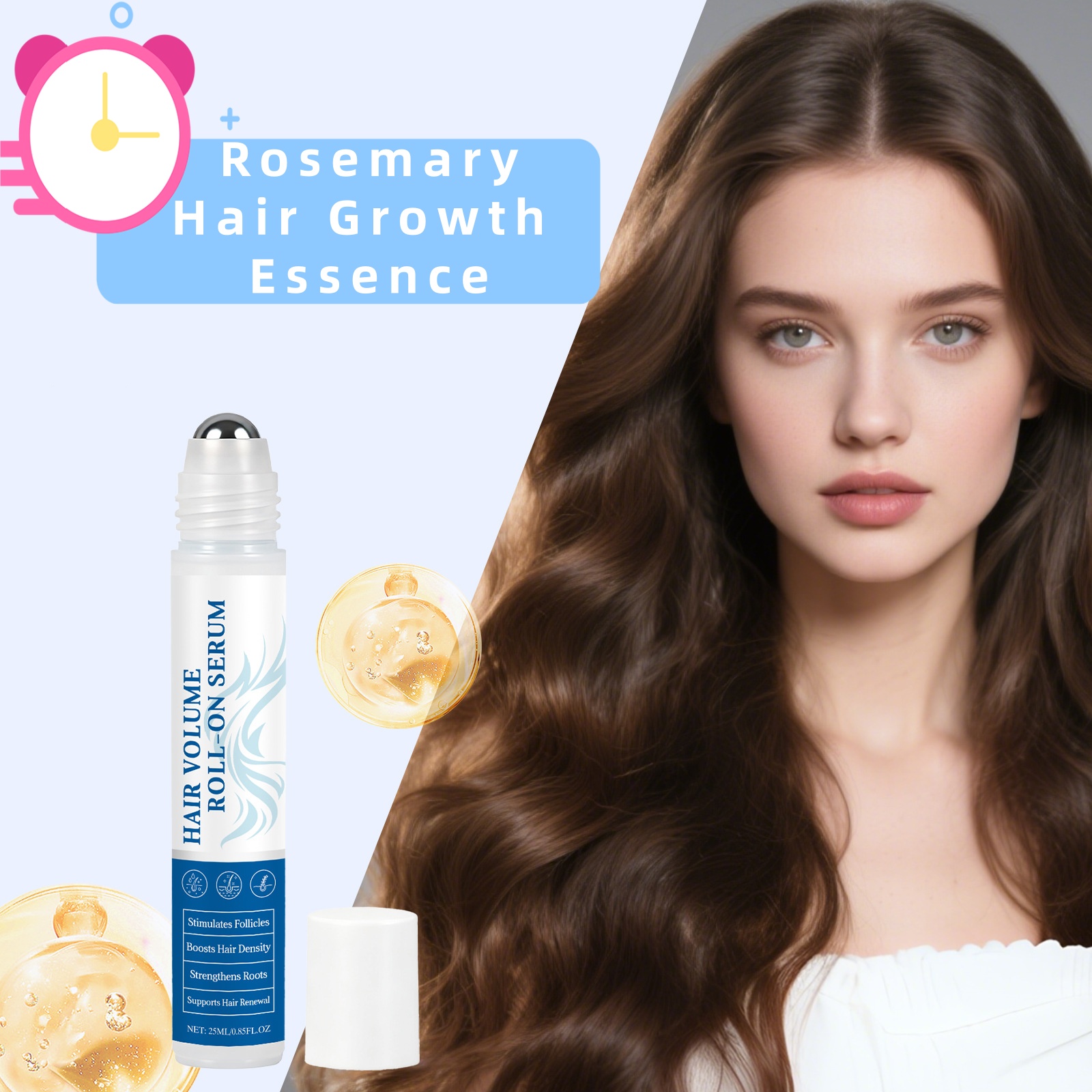 Hair Care Serum - Rozemarijn Haar Groei Baller Essentie Olie