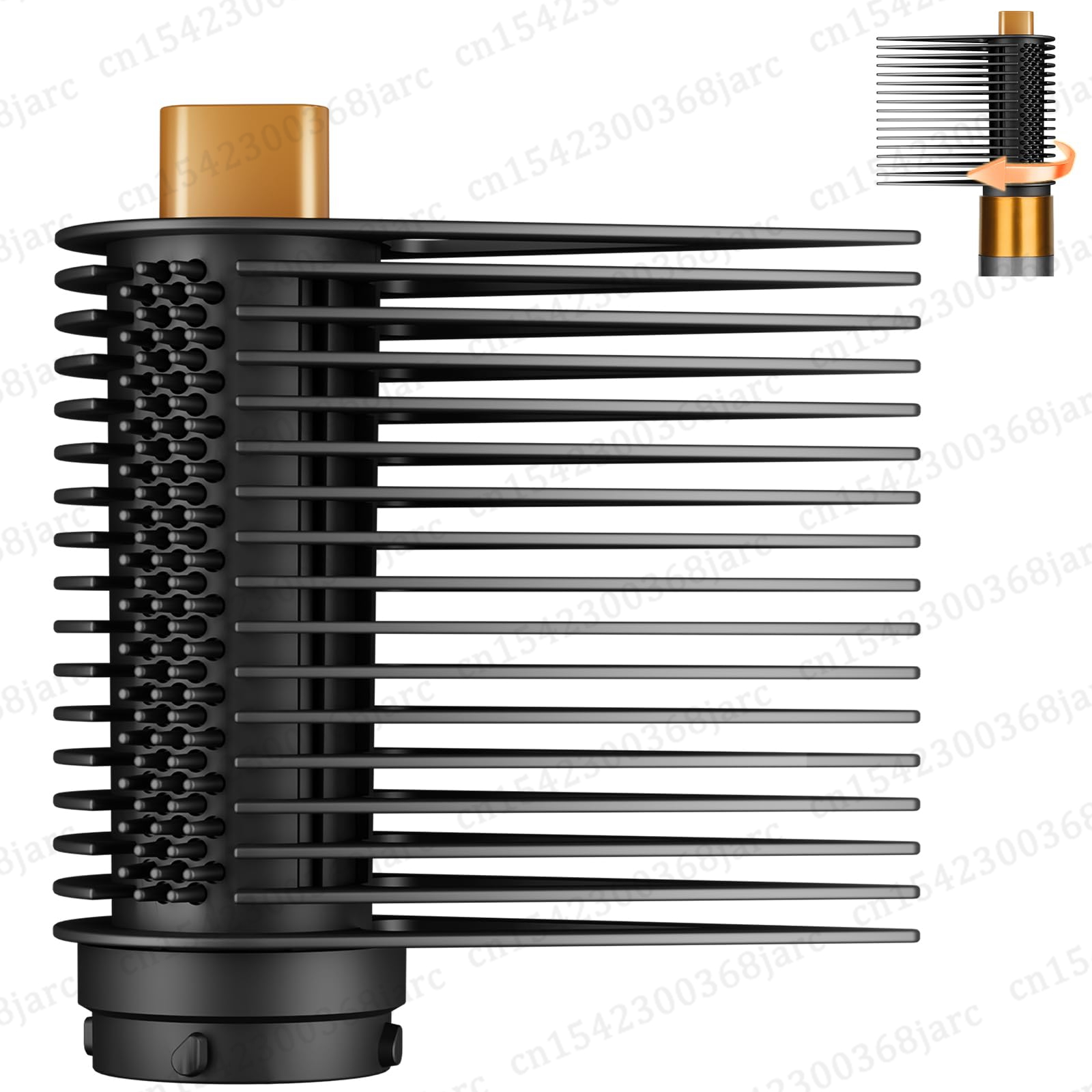 Detangling Wide Comb - Verbeterde brede-tand-spanningskam voor Dyson Airwrap HS01