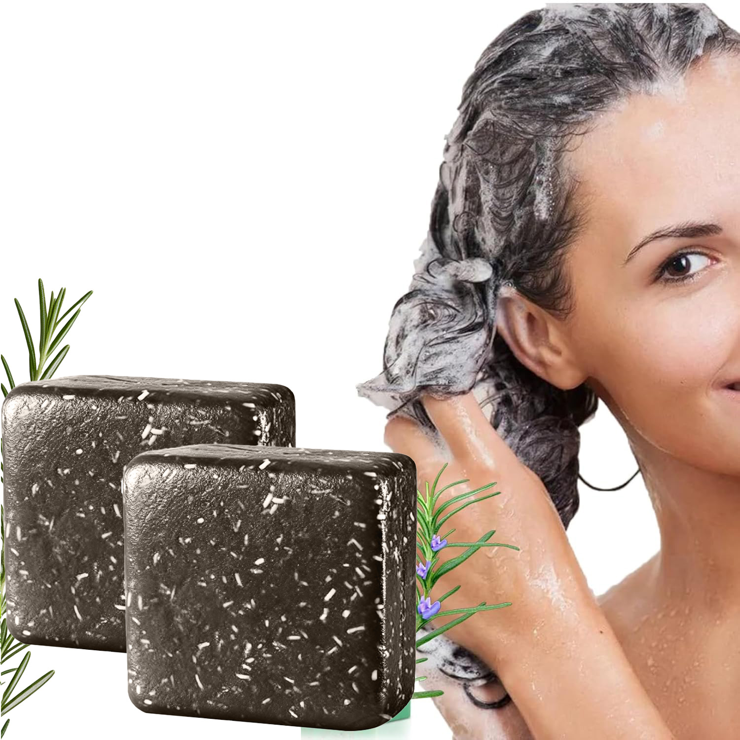 Hair Care Pantene - Rozemarijn Shampoo Bar voor haargroei Natuurlijke