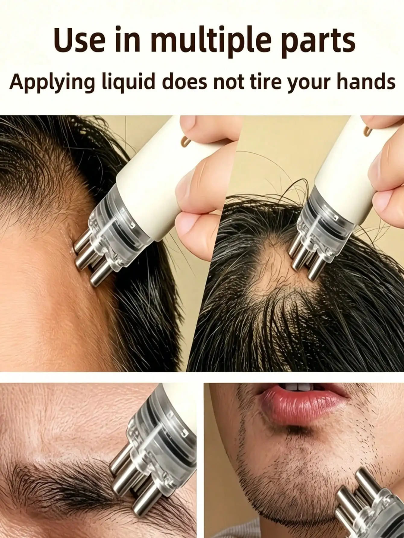 Hair Care Serum - Haarwortelapplicator Reisformaat Haargroeiserum Gidskam Roller Ball
