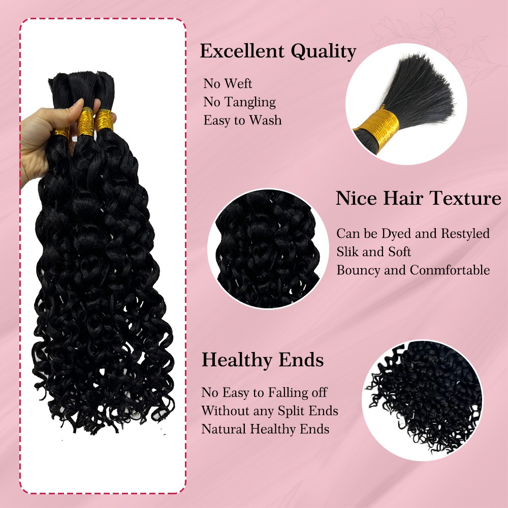 Ali Queen Haar Water Wave Bulk - Hair Care Color recensie en prijs