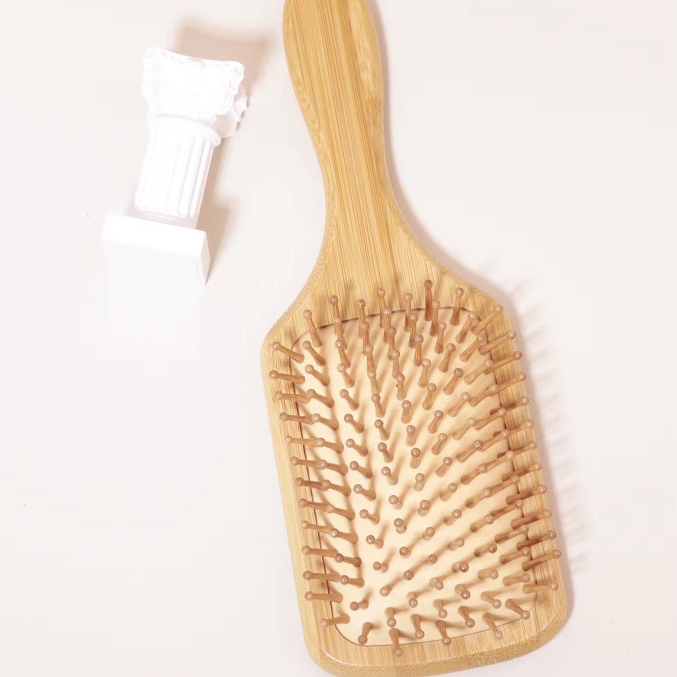 Natuurlijke bamboe houten luch - Bamboo Hair Brush recensie en prijs