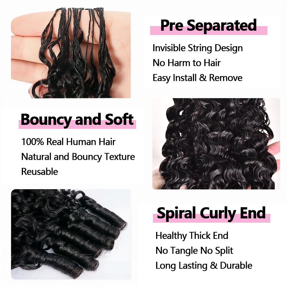 14 16 18 inch Miracle Knots Cr - Hair Care Color recensie en prijs