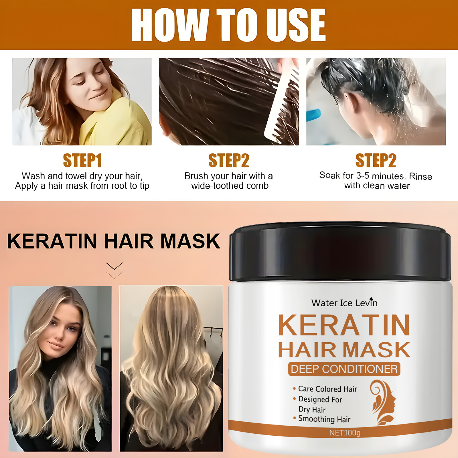 Keratine haarmasker - Diepe co - Deep Conditioner Mask recensie en prijs