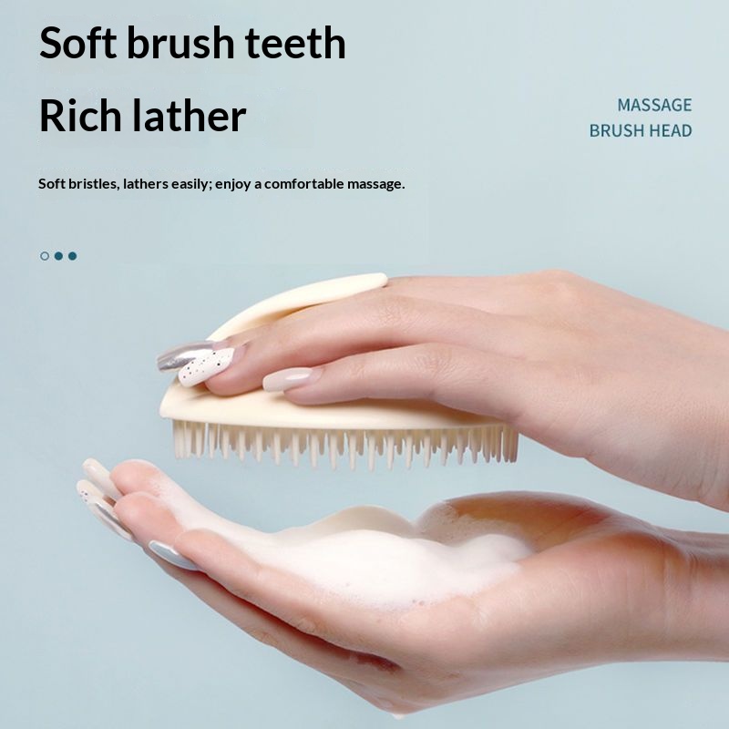 Zachte siliconen hoofdmassageb - Hair Care Tonic recensie en prijs
