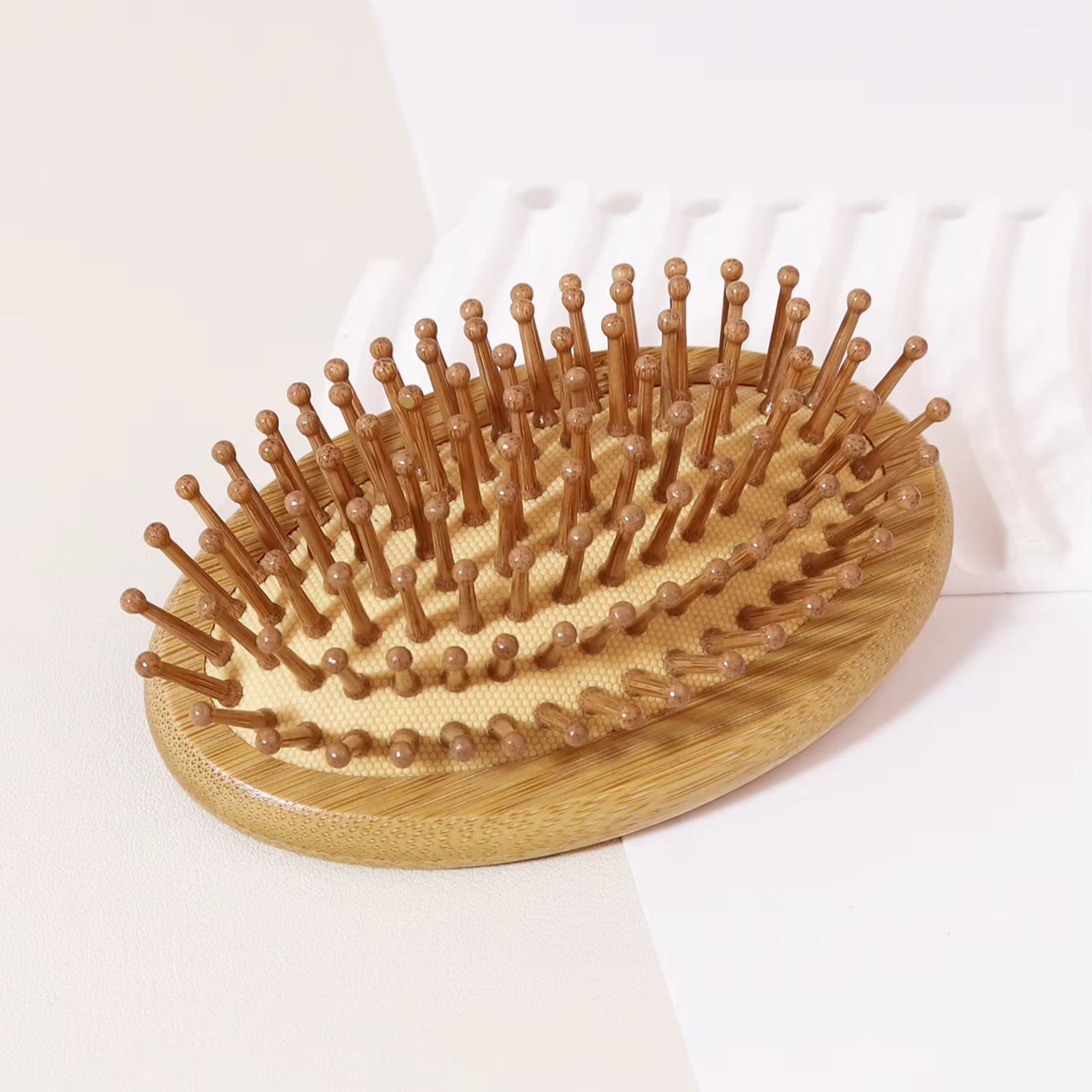 1 stuk bamboe borstel antistat - Bamboo Hair Brush recensie en prijs