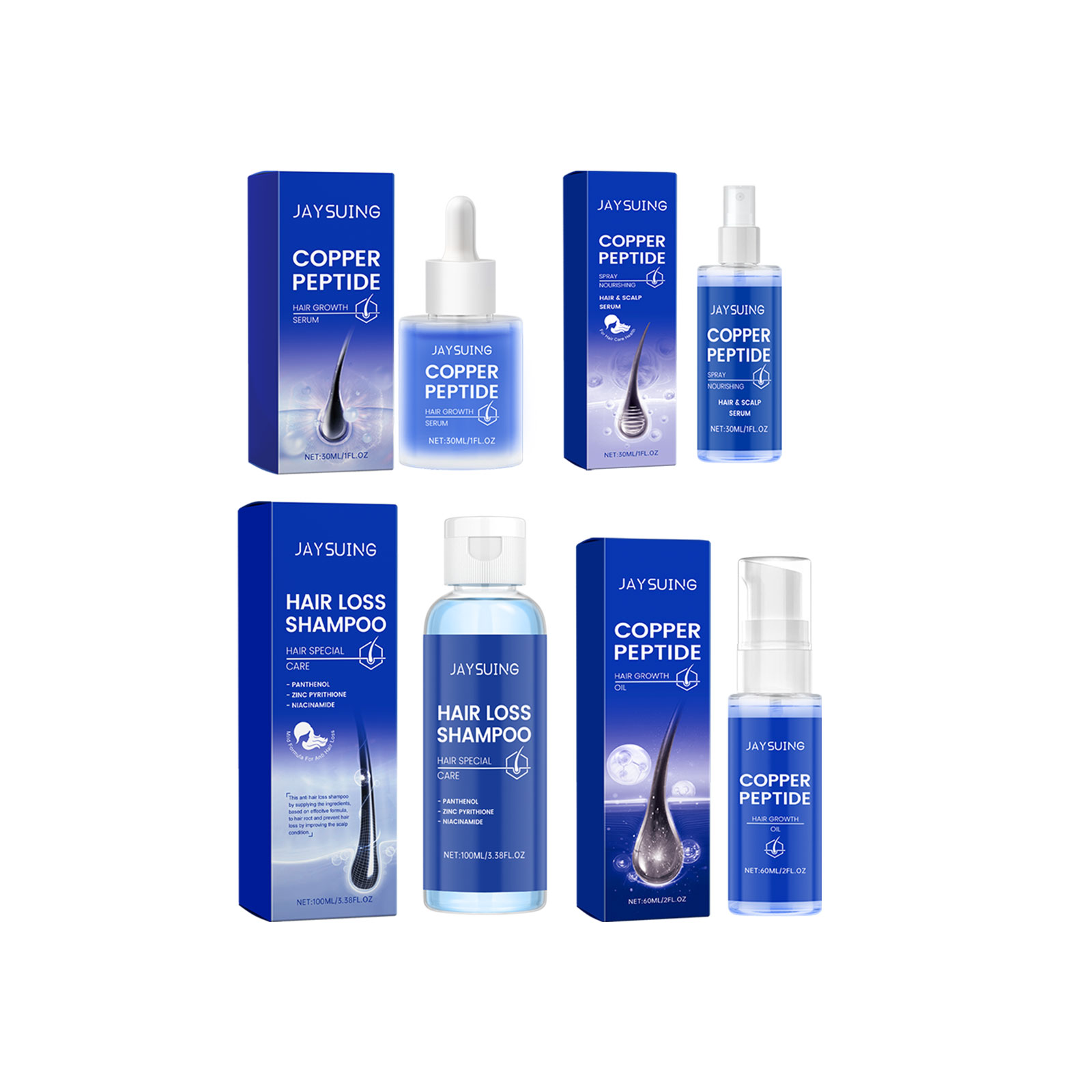Koper Peptide Shampoo Haargroe - Hair Care Serum recensie en prijs