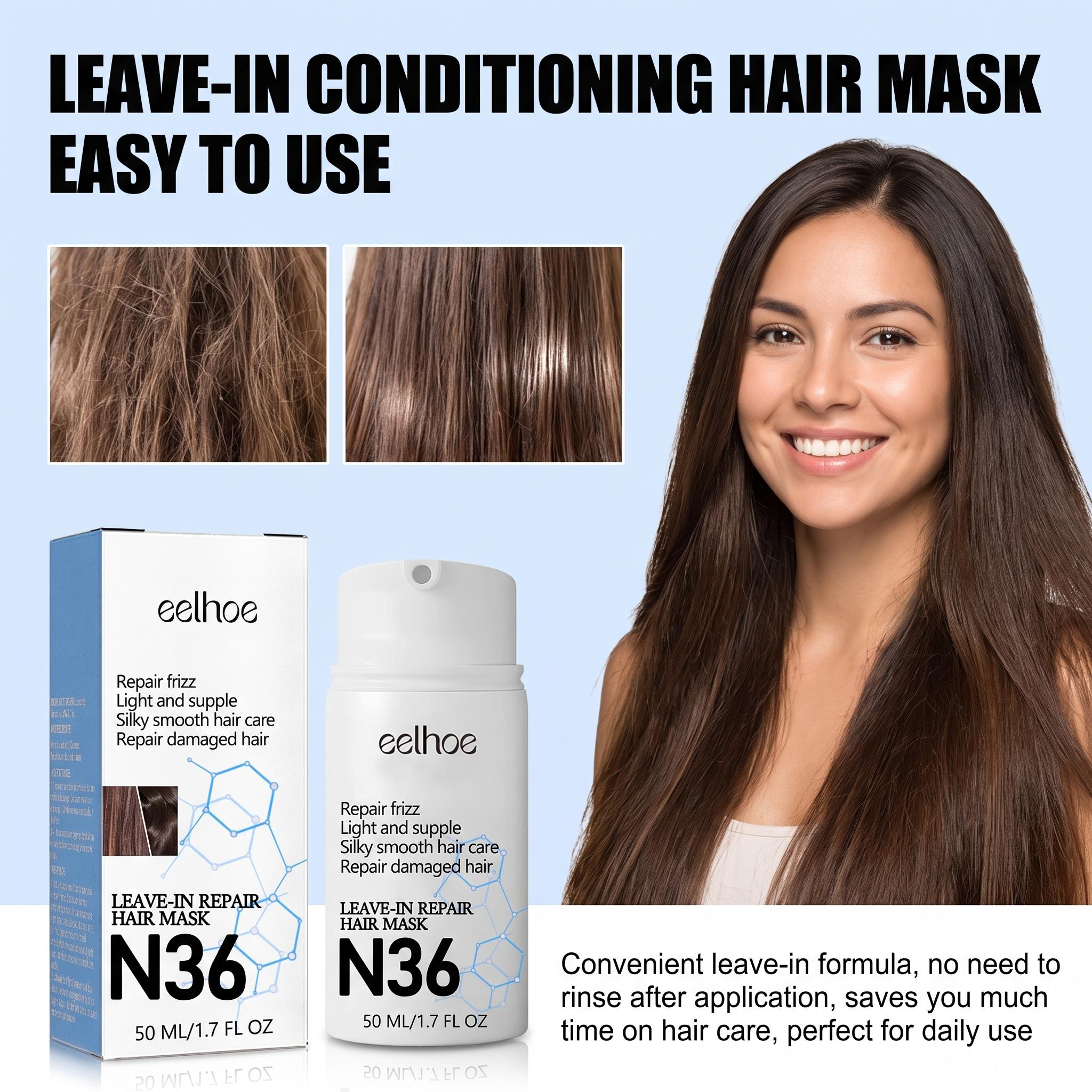 Leave-in reparatie haar masker - Deep Conditioner Mask recensie en prijs