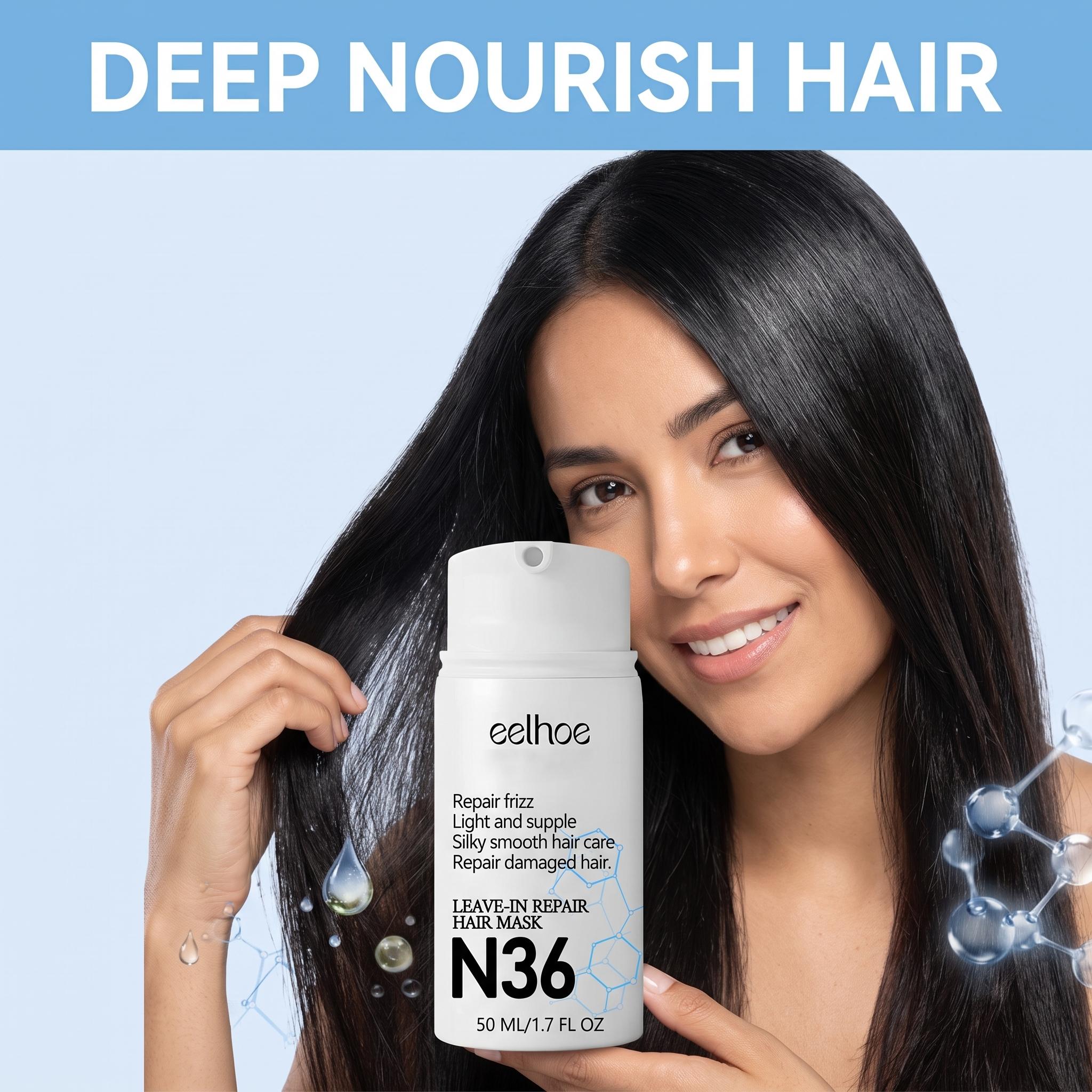 Leave-in reparatie haar masker - Deep Conditioner Mask recensie en prijs