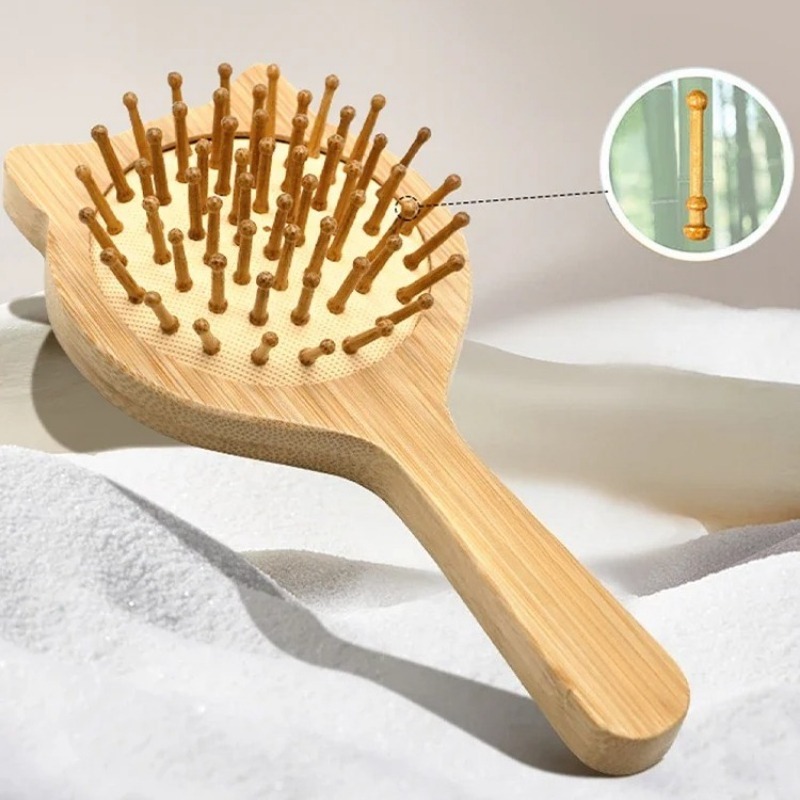 1Pc Nieuwe Haarverzorging Hout - Bamboo Hair Brush recensie en prijs