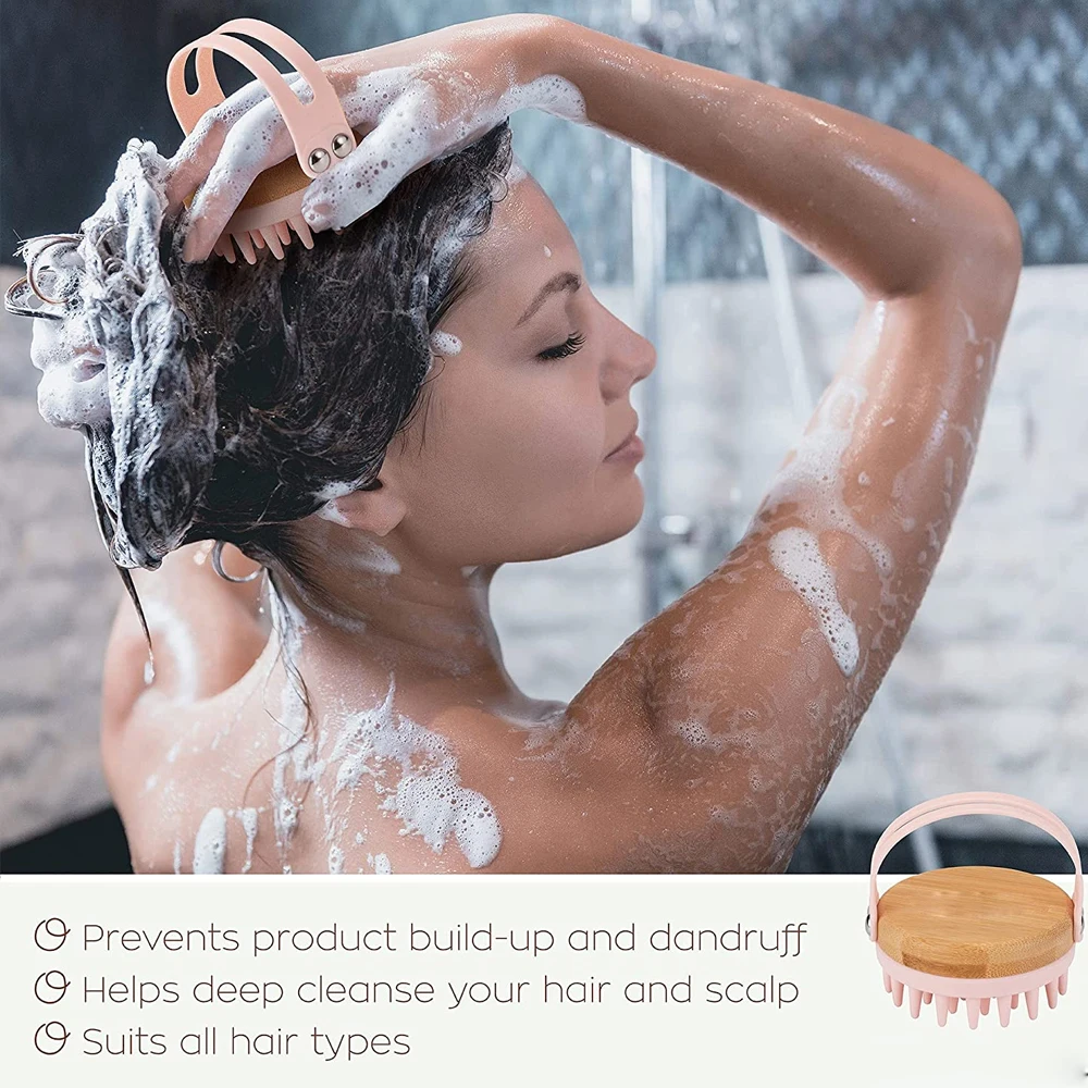 Nieuwe Hoofdhuid Massager Sham - Bamboo Hair Brush recensie en prijs