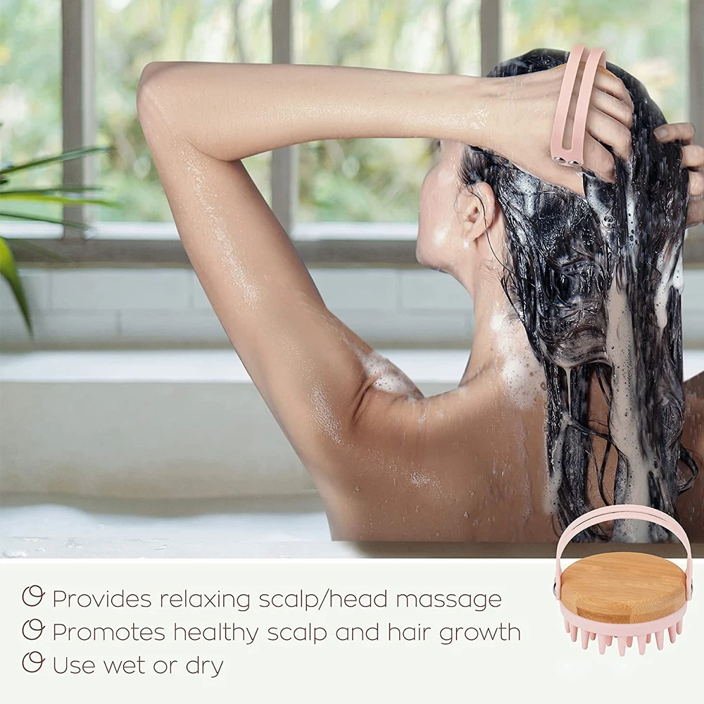 Nieuwe Hoofdhuid Massager Sham - Bamboo Hair Brush recensie en prijs