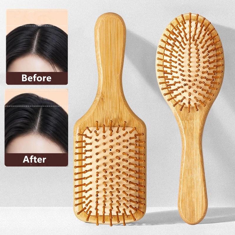 {MAX-66} Natuurlijke Bamboe Pa - Bamboo Hair Brush recensie en prijs