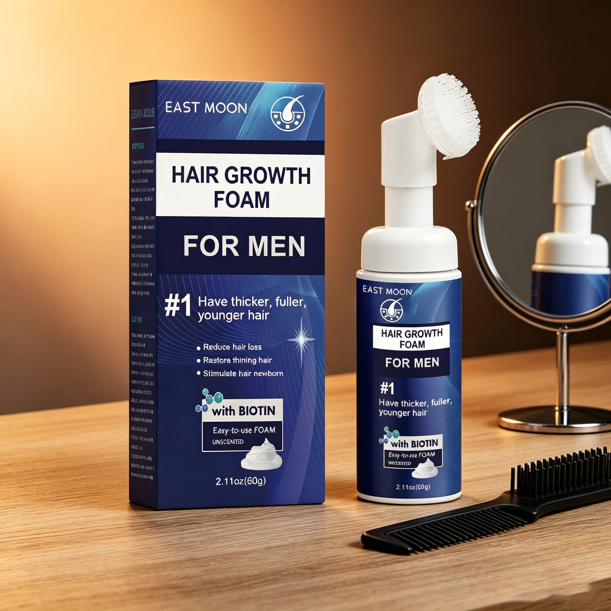 Haargroeischuim Siliconenborst - Hair Care For Hair Loss recensie en prijs