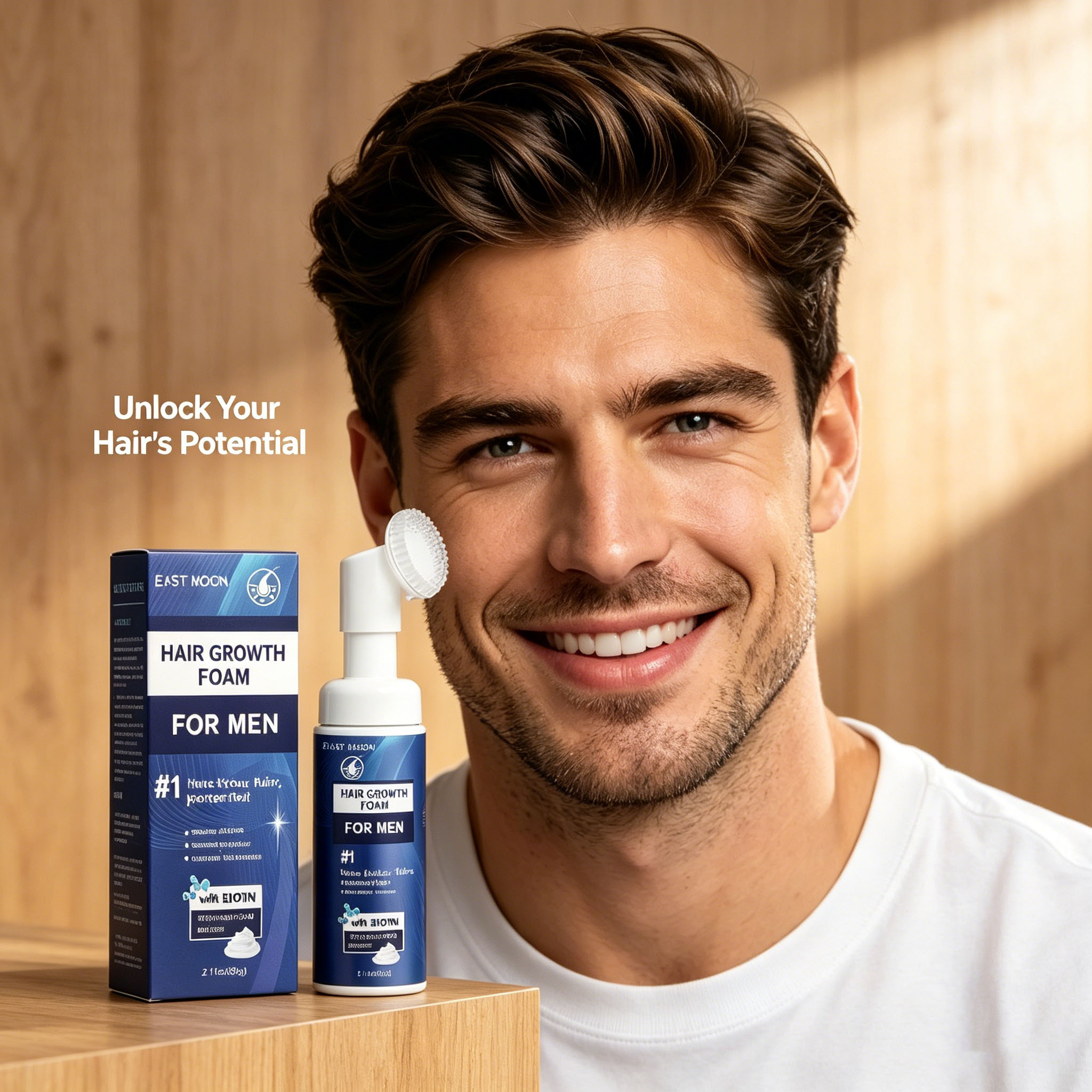 Haargroeischuim Siliconenborst - Hair Care For Hair Loss recensie en prijs