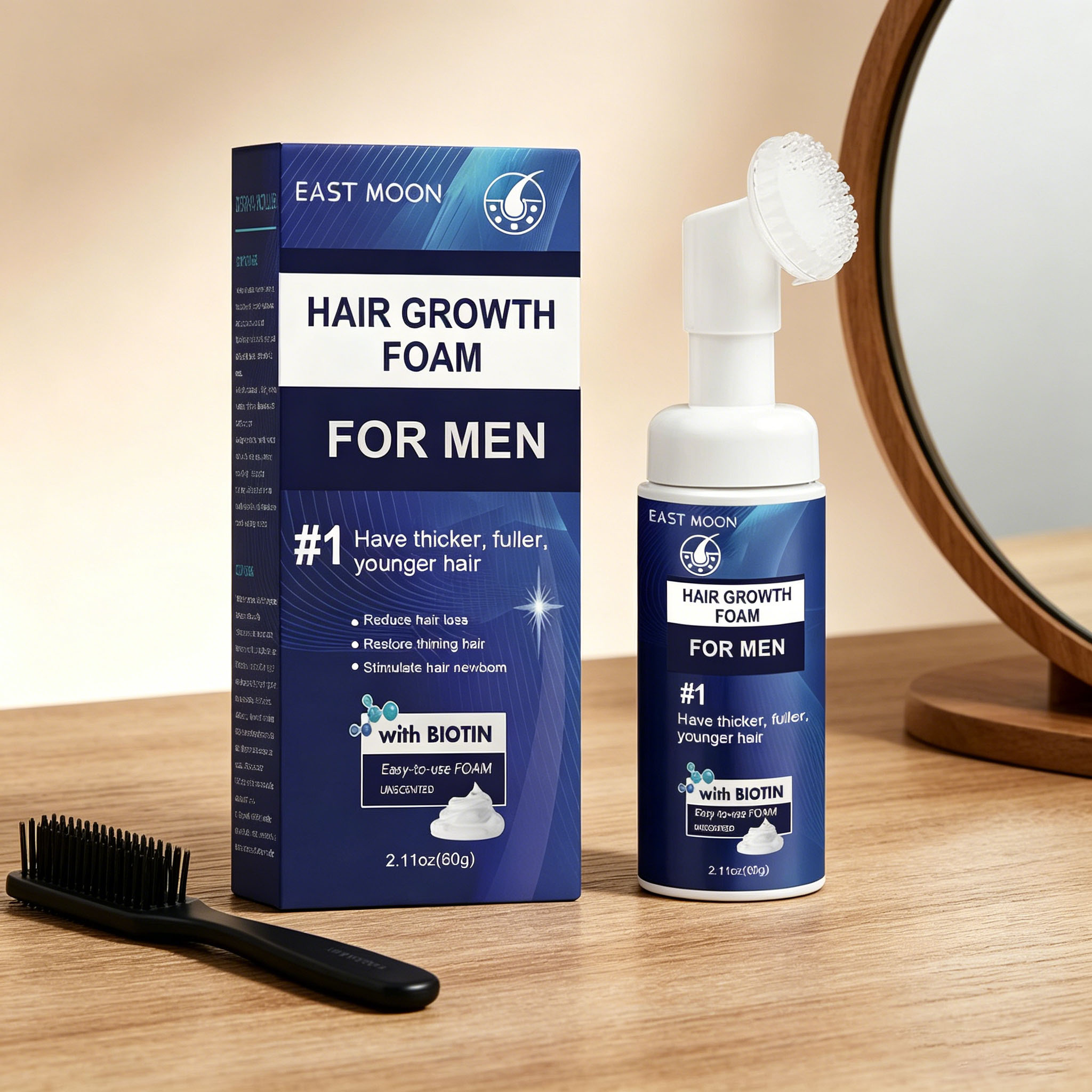 Haargroeischuim Siliconenborst - Hair Care For Hair Loss recensie en prijs