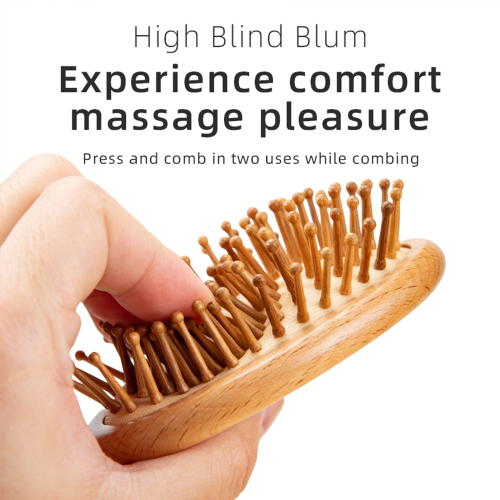 1 pcs/2 pcs Houten Kam Profess - Bamboo Hair Brush recensie en prijs