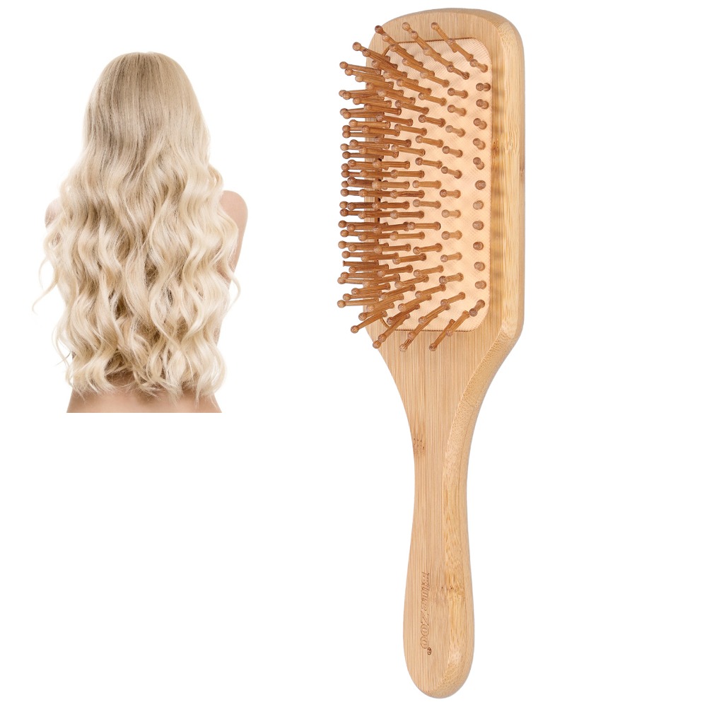 Zachte bamboe haarborstel Anti - Bamboo Hair Brush recensie en prijs