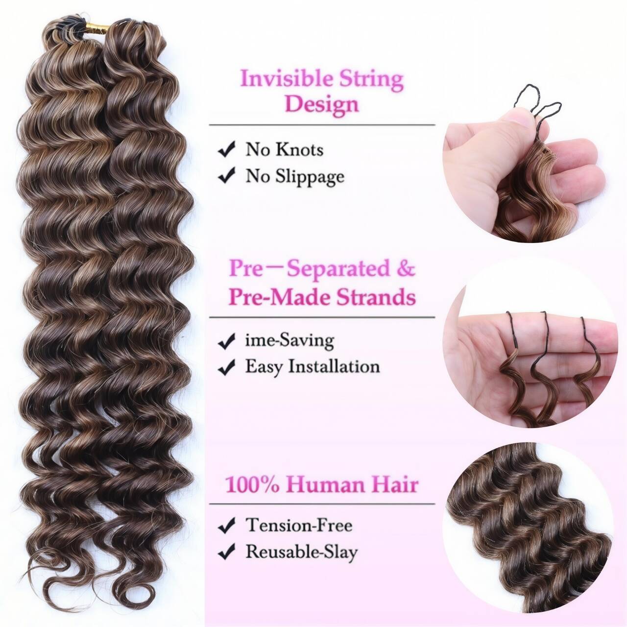 4/27 Deep Wave Onzichtbare Kno - Hair Care Color recensie en prijs