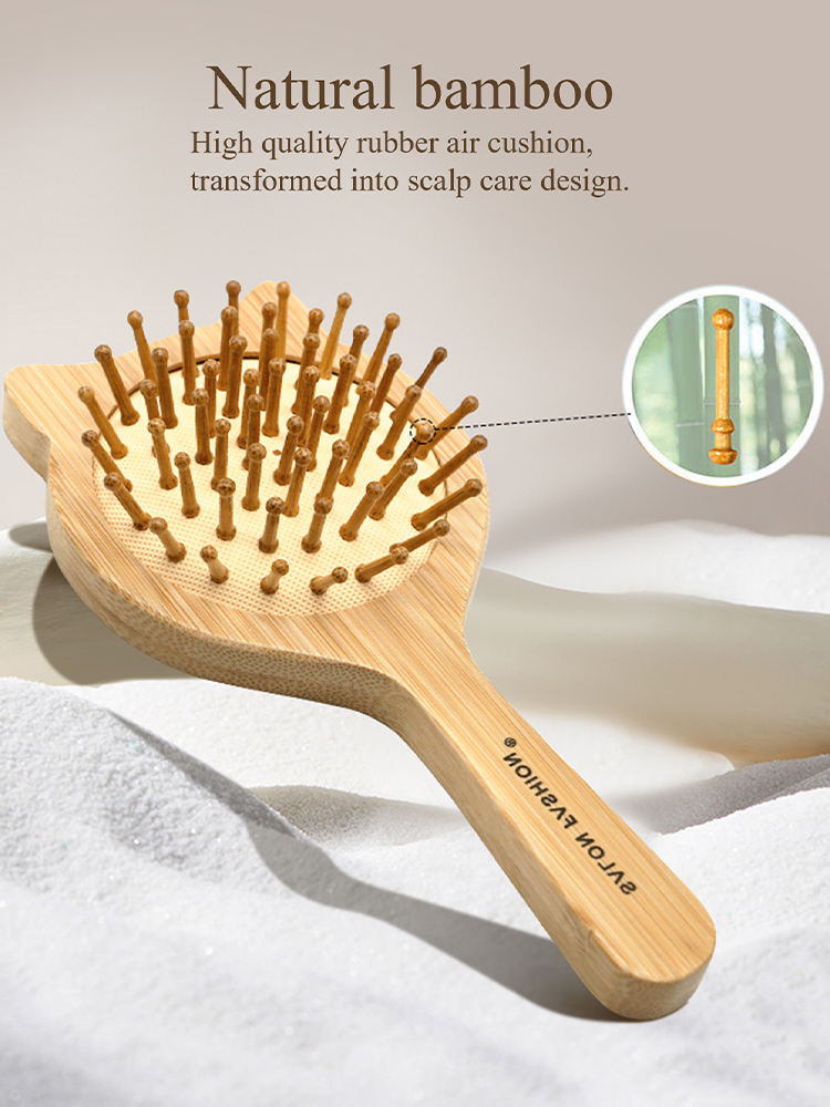 Leuke Kat Houten Kam Bamboe Ma - Bamboo Hair Brush recensie en prijs