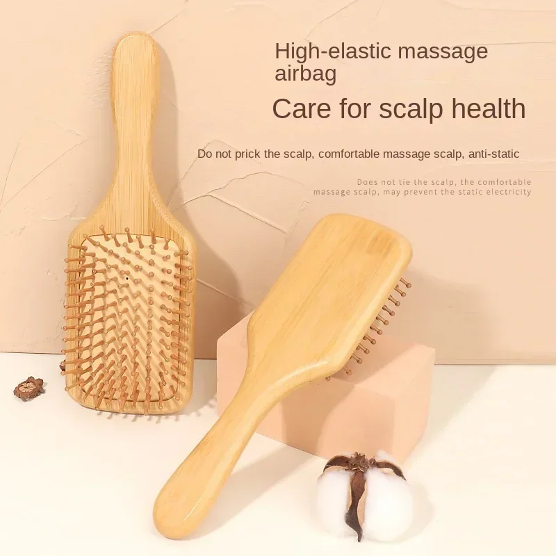 Premium houten bamboe hoofdhui - Bamboo Hair Brush recensie en prijs