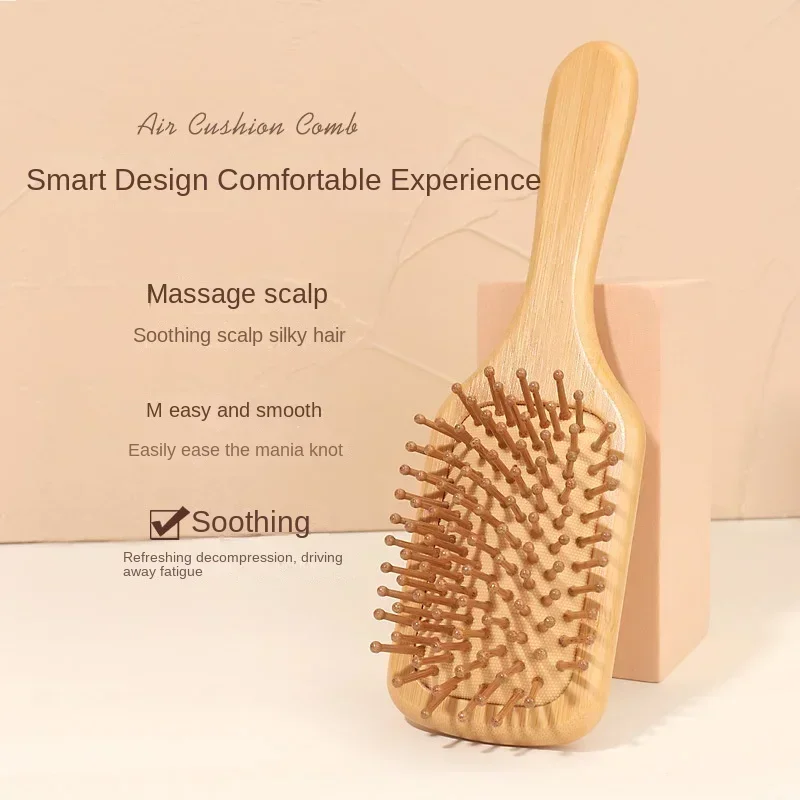 Premium houten bamboe hoofdhui - Bamboo Hair Brush recensie en prijs