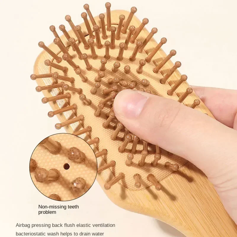 Premium houten bamboe hoofdhui - Bamboo Hair Brush recensie en prijs