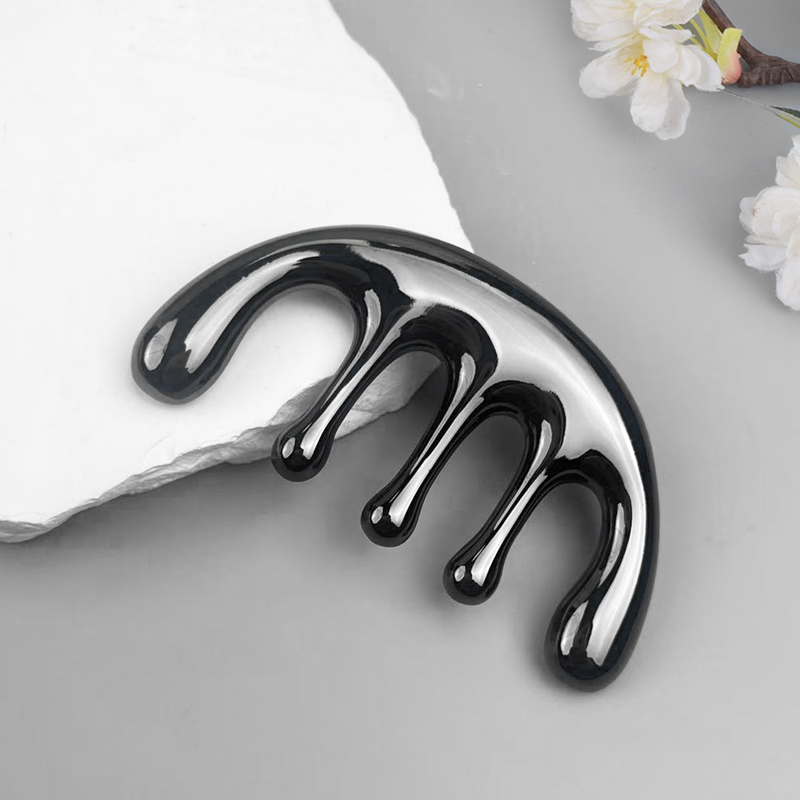 1 stuks metalen massagekam met - Detangling Wide Comb recensie en prijs