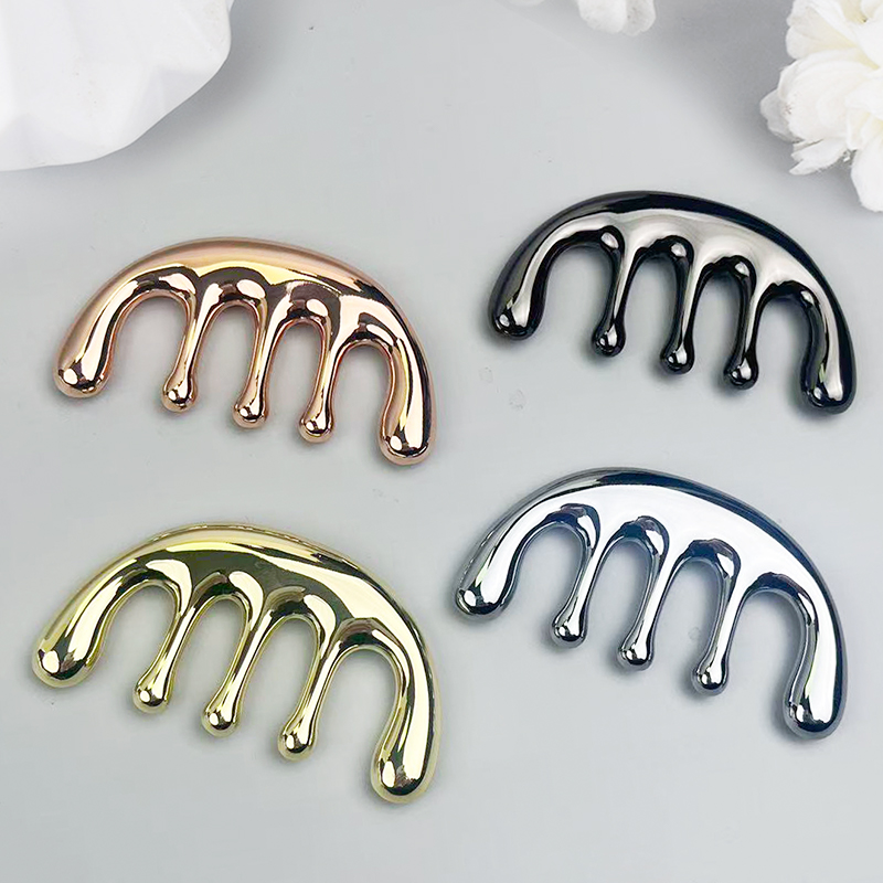 1 stuks metalen massagekam met - Detangling Wide Comb recensie en prijs